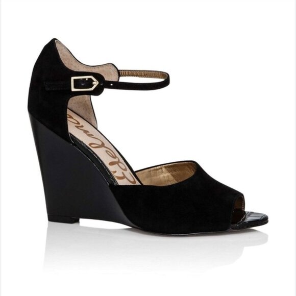 Sam Edelman Raven, Black Suede / 9.5 - Picture 1 of 5